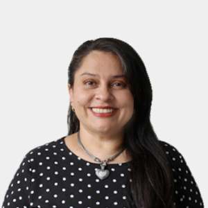Photograph of team member Mayut Delgado