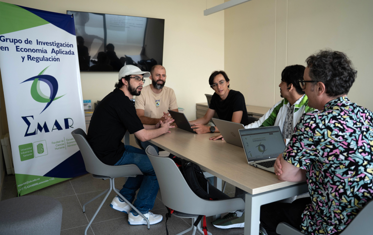 Members of the group engaged in discussion.