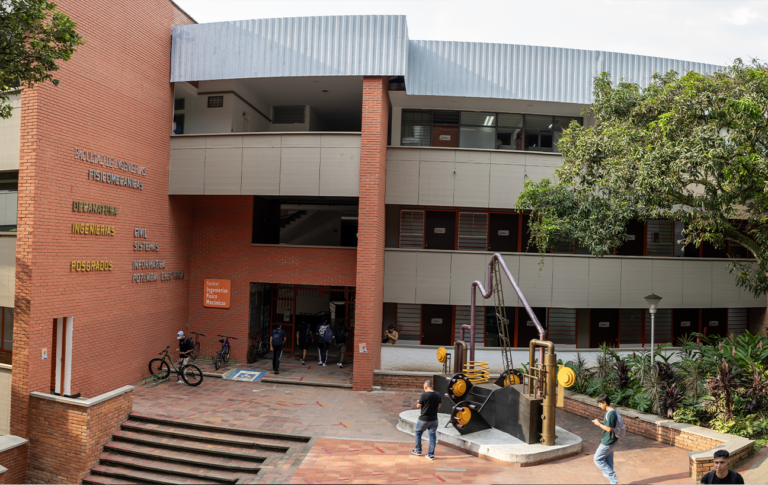 Facade of the Faculty of Physical-Mechanical Engineering Building