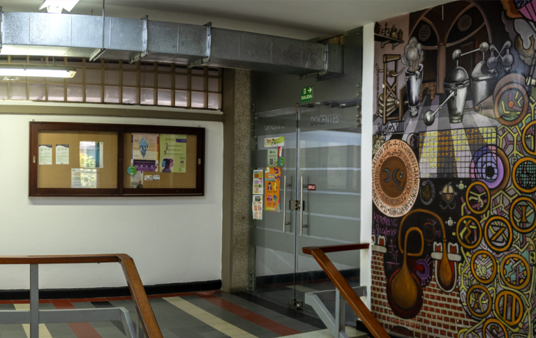 Corridor in the Chemical Engineering Building