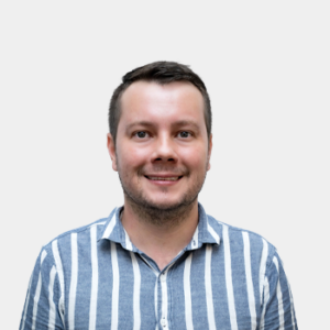 Photograph of team member Mike Alexander Celis