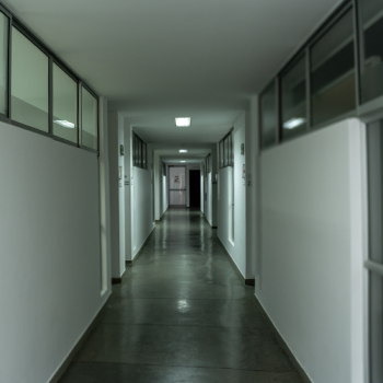 Classroom hallway