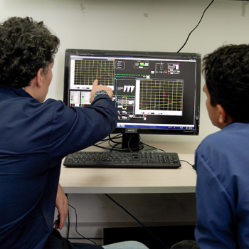 Students Working in a Laboratory