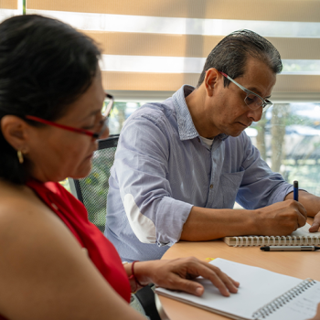Group Members Taking Notes