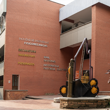 Facade of the Faculty of Physical-Mechanical Engineering Building