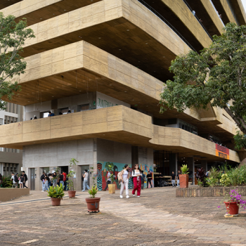 Facade of the Humanities Building II
