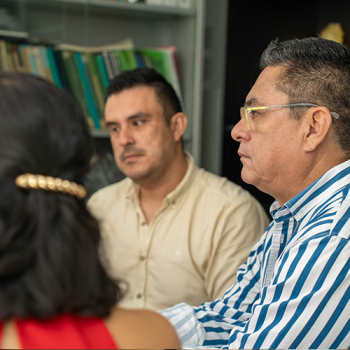 Group Members in Discussion